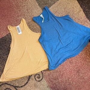 We the free flowy racer back tank top